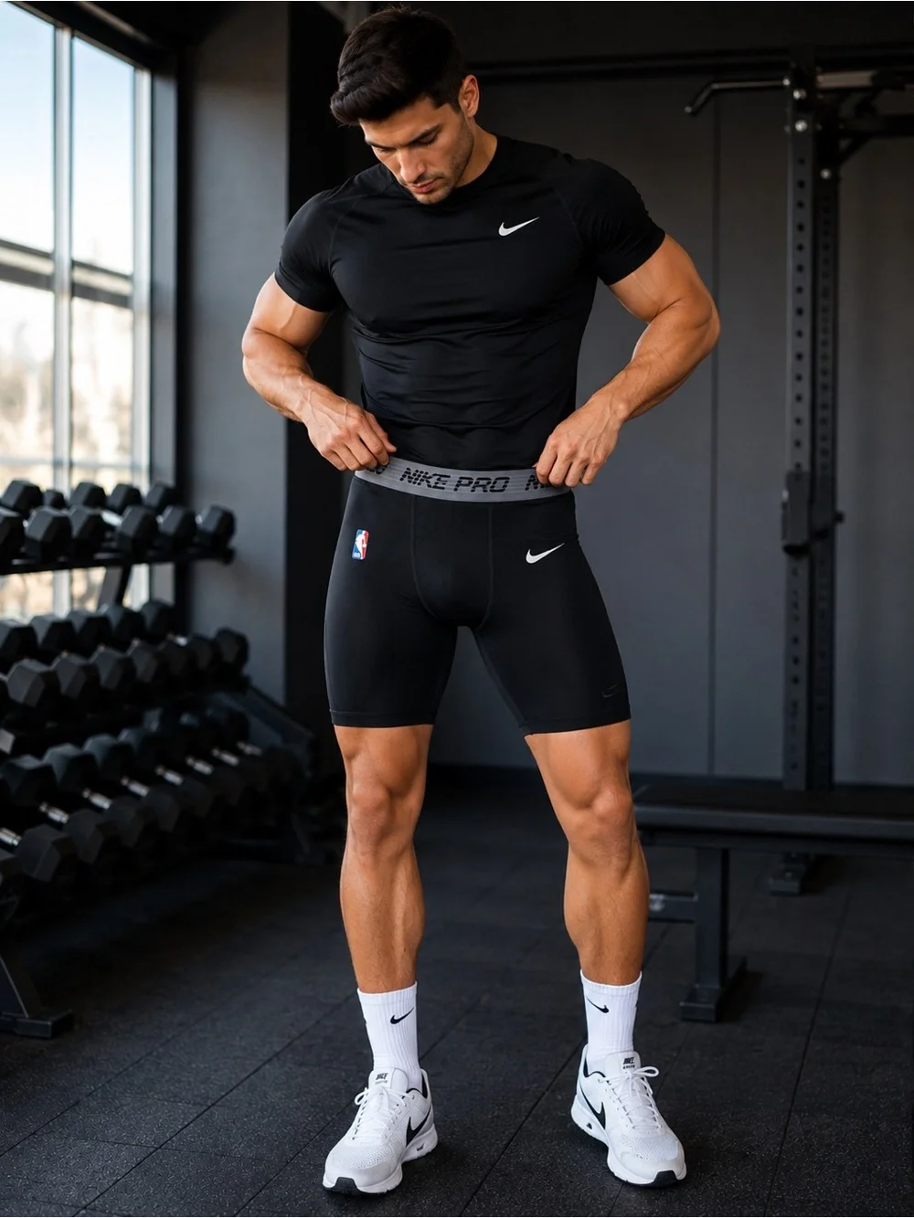 Nike Pro NBA Dri-FIT black compression shorts men’s 3XL NWOT